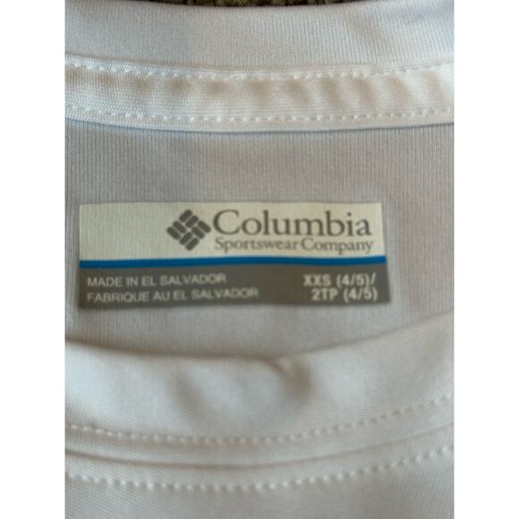 2 Boy's Performance shirts.  Size 4.   Adidas and Columbia - Picture 4 of 6